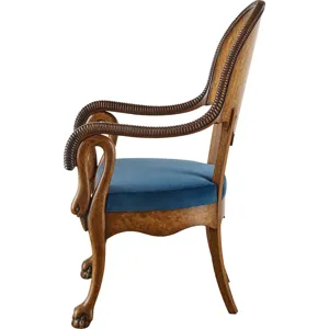 As Shown: fabric 85-534, Honey finish