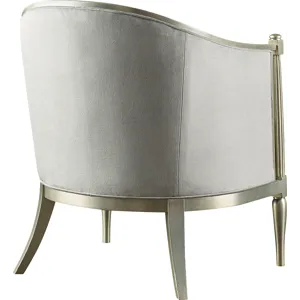 As Shown: fabric 64-764, Silver Leaf finish