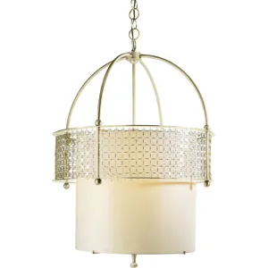 As Shown: Antique Bronze (Limited Availability) with Ivory Chinette Shade