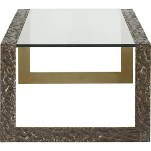 As Shown: Organic Bronze with Bright Bronze accents