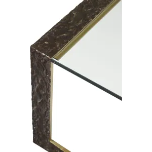 As Shown: Organic Bronze with Bright Bronze accents