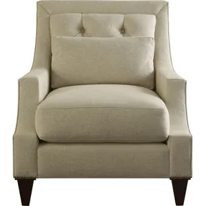 As Shown: fabric 29-760 (no longer available), Sable finish