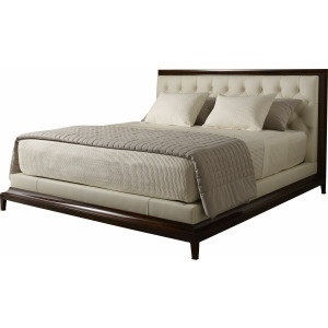 Thomas Pheasant Moderne Platform Queen Bed (Tufted)