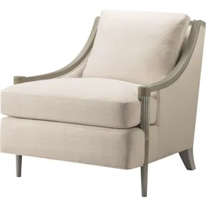 As Shown: fabric 79-104 (no longer available), Quill Lacquer with Warm Silver Leaf accents