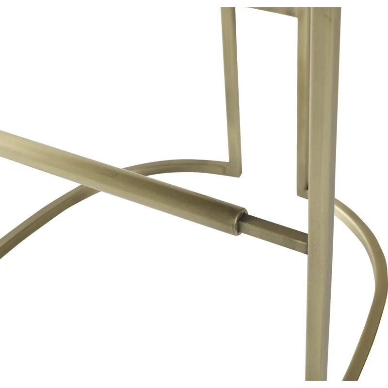 As Shown: leather L1420, Antique Bronze finish (limited availability)