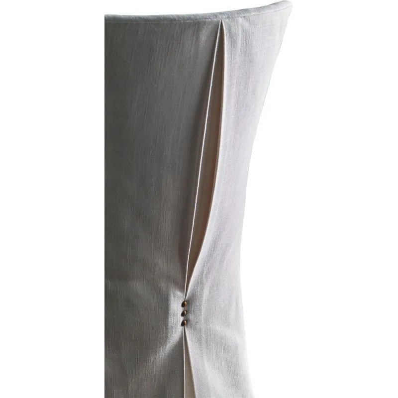 As Shown: 74-535 fabric with Small Bronze Nail Trim, Daybreak finish