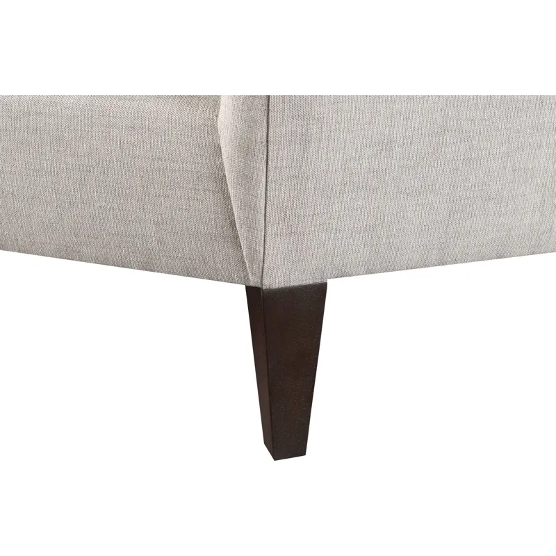 As Shown: fabric  45-621 (no longer available), Caviar finish