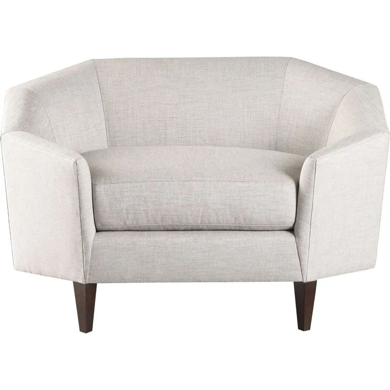 As Shown: fabric  45-621 (no longer available), Caviar finish