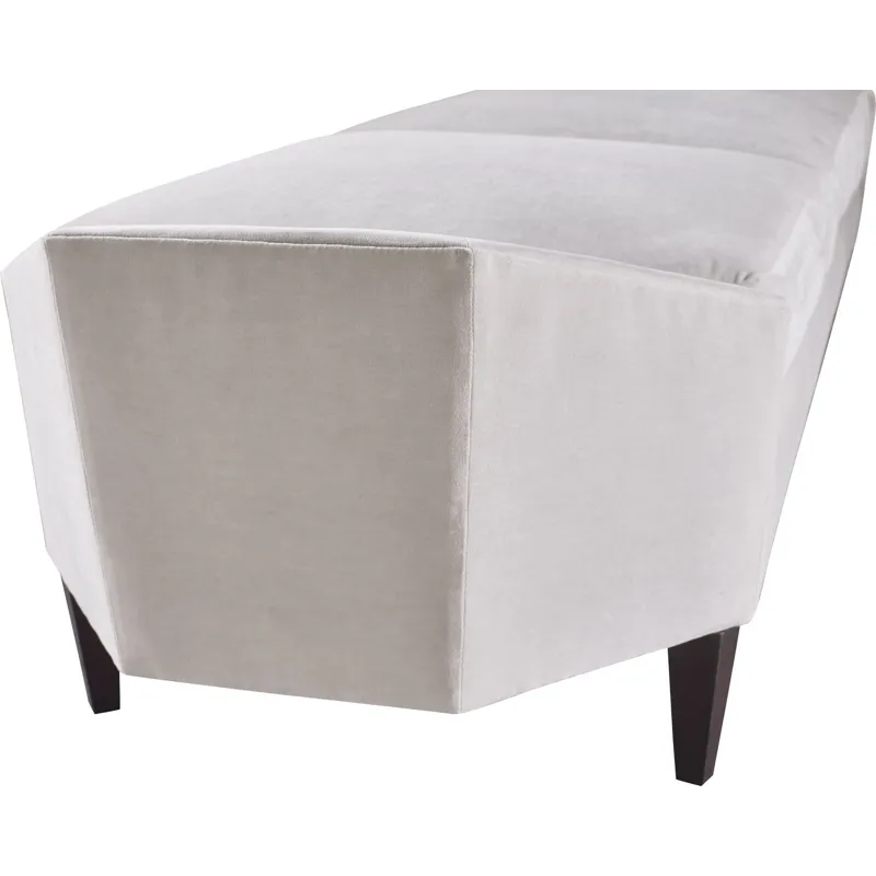 As Shown: fabric 94-541 (no longer available), Caviar finish