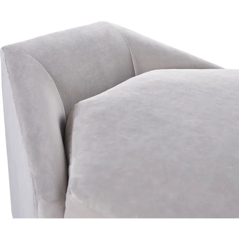 As Shown: fabric 94-541 (no longer available), Caviar finish