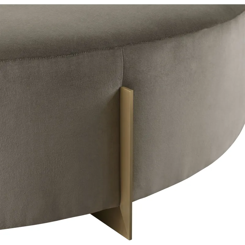 As Shown: fabric 94-541 (no longer available), Bright Bronze finish
