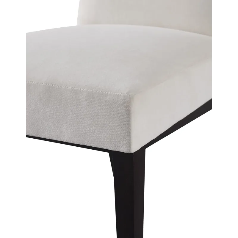 As Shown: fabric 94-540 (no longer available), Caviar finish