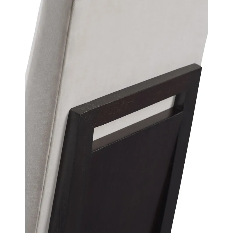 As Shown: fabric 94-540 (no longer available), Caviar finish