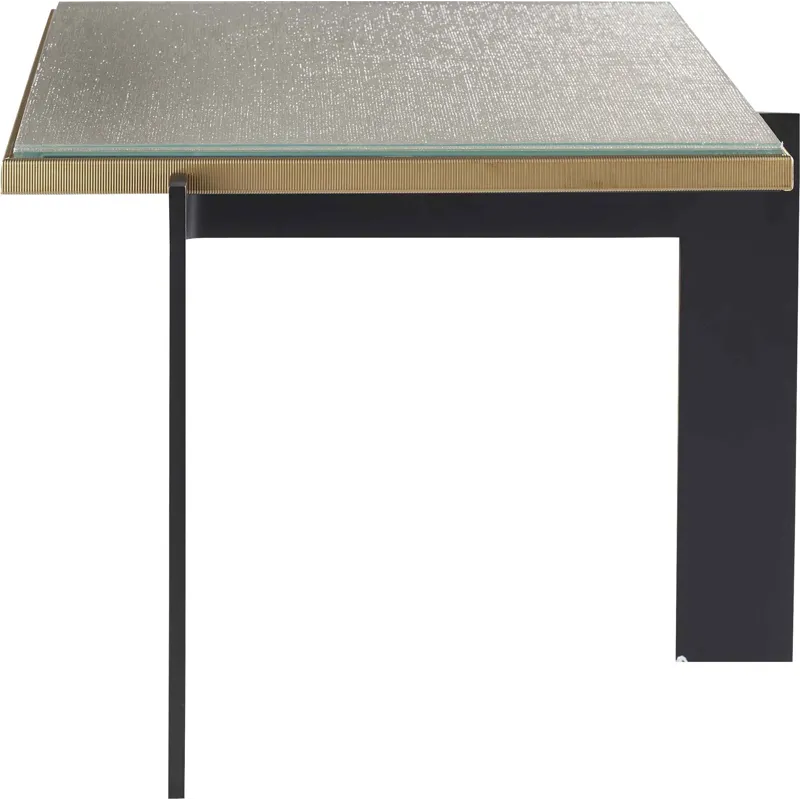 As Shown: Oil Rubbed Brass base, Bright Bronze with Mica glass top