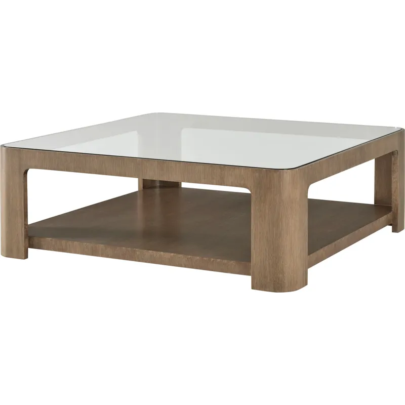 As Shown: Coconut finish, Clear tempered glass top