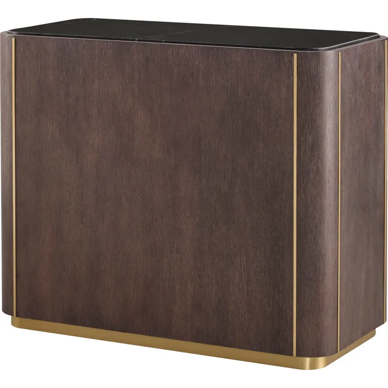 As Shown: Obsidian with Polished Nero Marquina Marble