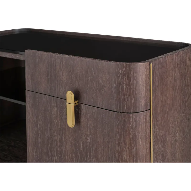 As Shown: Obsidian with Natural Bronze