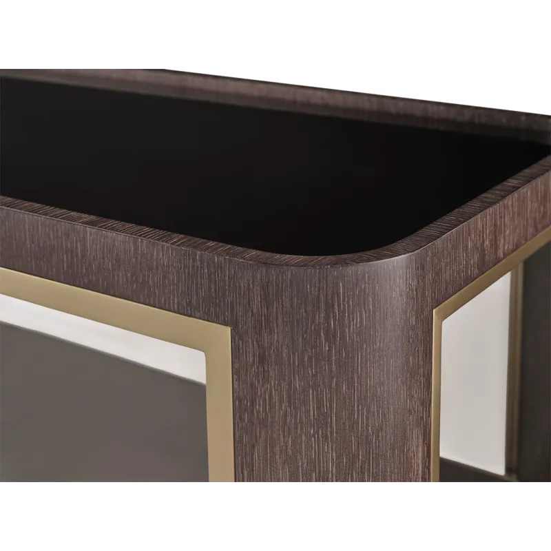 As Shown: Obsidian with Natural Bronze