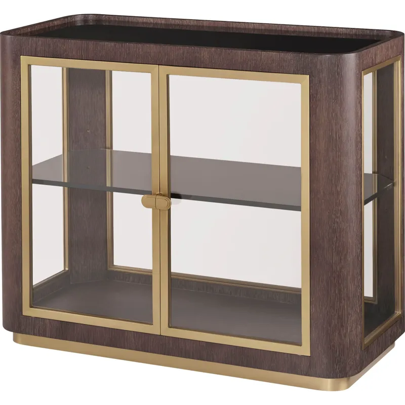 As Shown: Obsidian with Natural Bronze