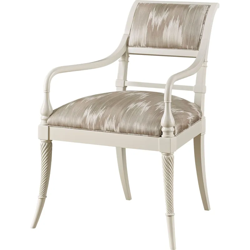 As Shown: fabric 83-260 (limited availability), Ivory Paint finish