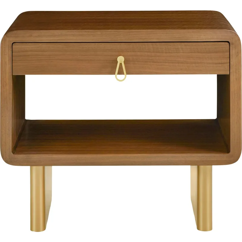 As Shown: Nougat with Natural Bronze Hardware