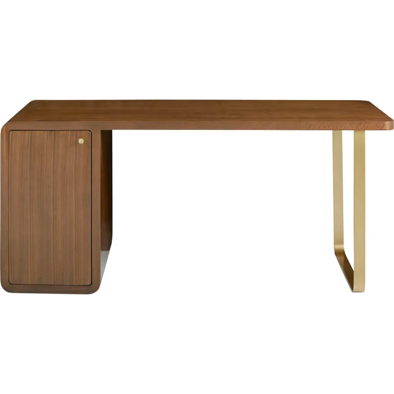 As Shown: Nougat finish, left facing