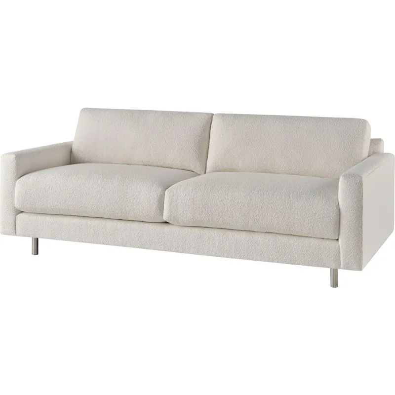 As Shown: Polished Stainless Steel, Essentials Value fabric 23-143