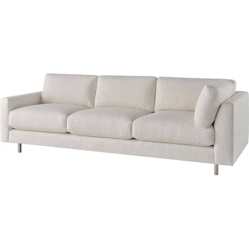 As Shown: Polished Stainless Steel, Essentials Value fabric 23-143