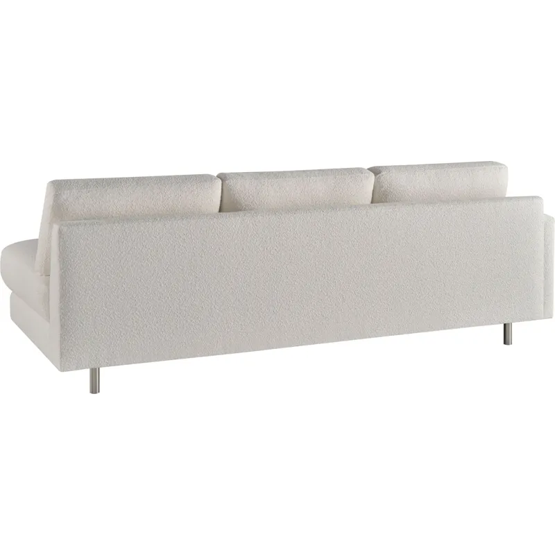 As Shown: Polished Stainless Steel, Essentials Value fabric 23-143