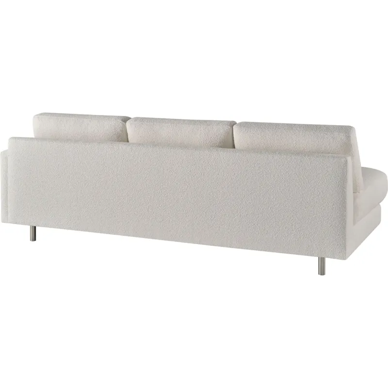 As Shown: Polished Stainless Steel, Essentials Value fabric 23-143