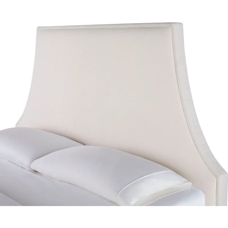 As Shown: fabric 79-305, 60" headboard, tall taper foot in Chocolate Mink