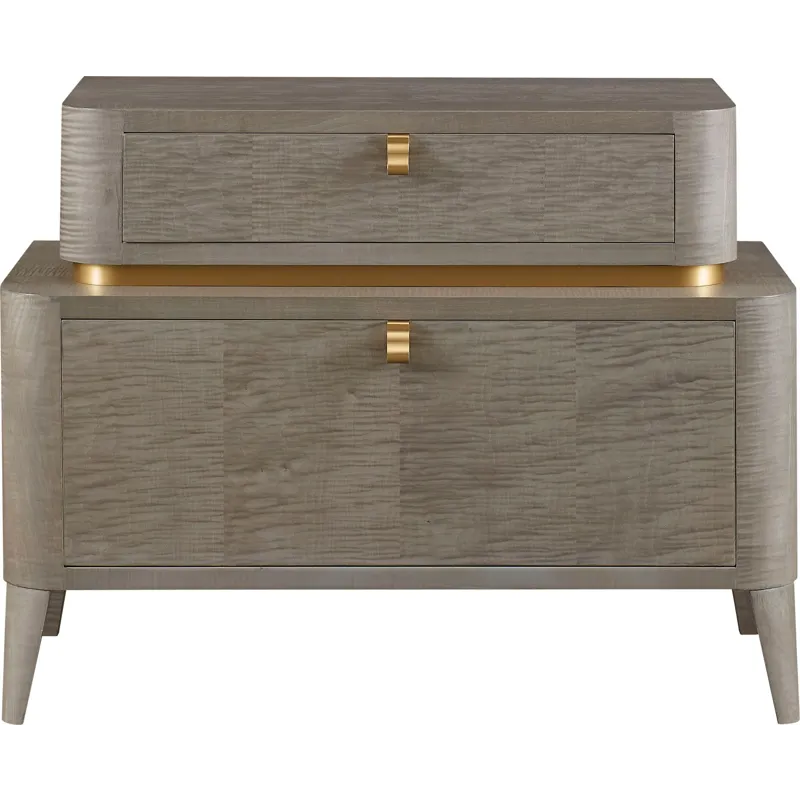 As Shown: Sterling with Natural Bronze