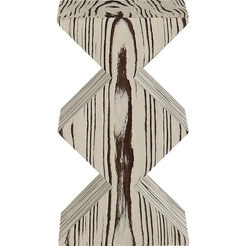 As Shown: White Ebony