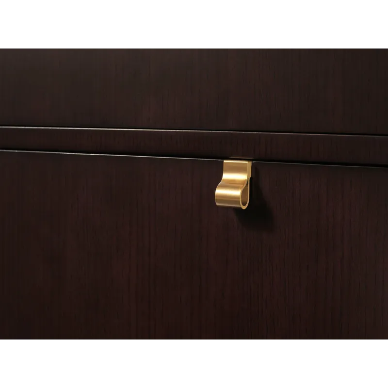 As Shown: Carob with Natural Bronze