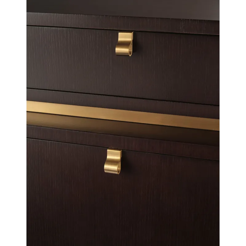 As Shown: Carob with Natural Bronze