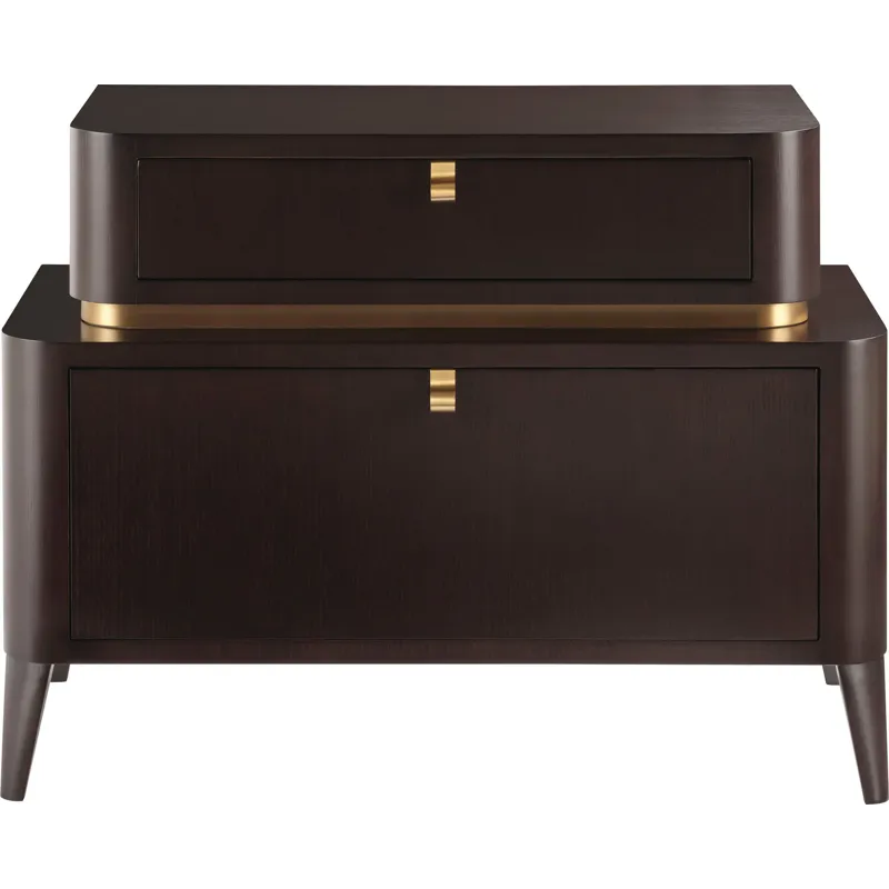 As Shown: Carob with Natural Bronze