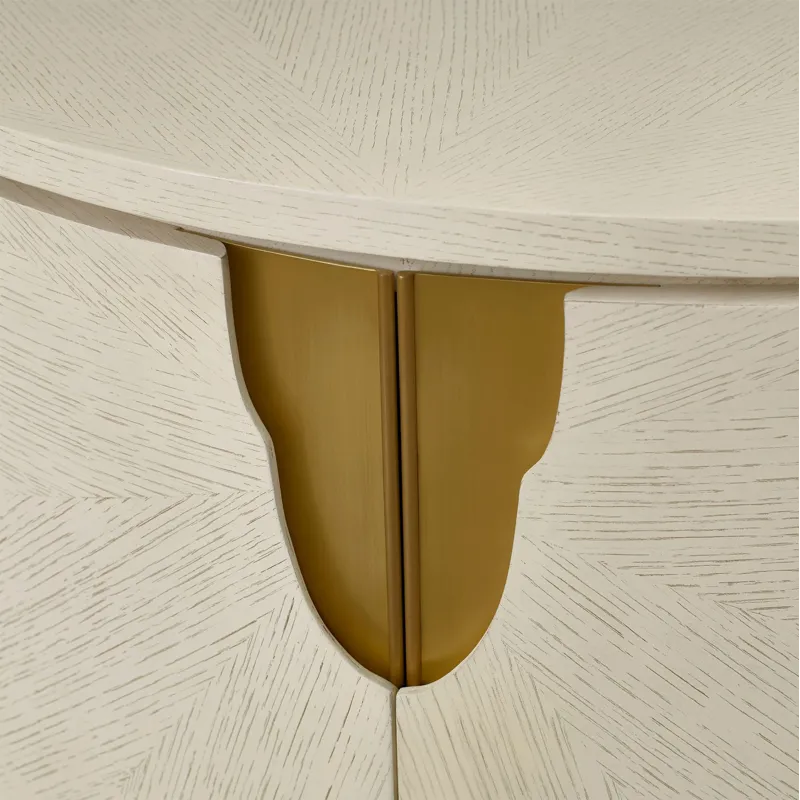 As Shown: Ecru finish