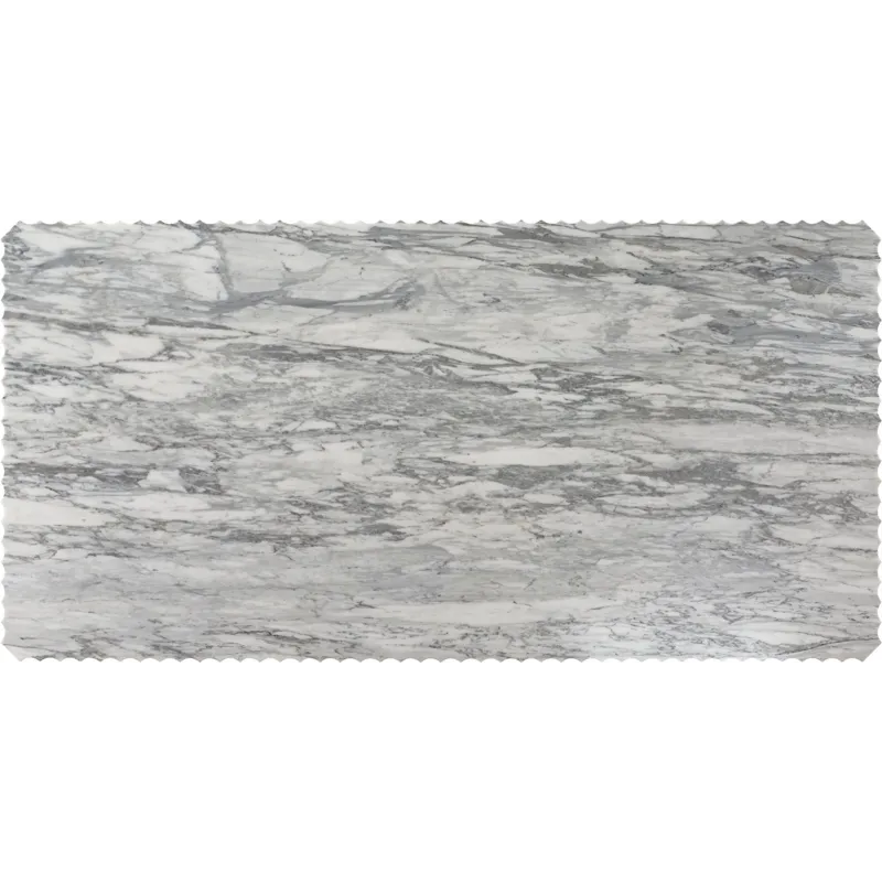 As Shown: Polished Arabescato Marble