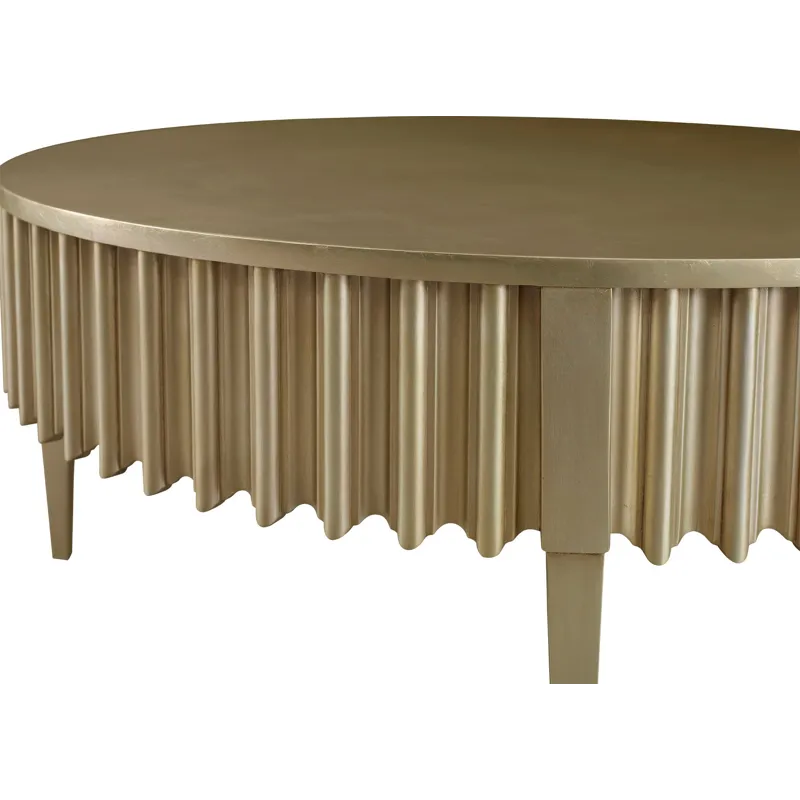 As Shown: White Gold Leaf