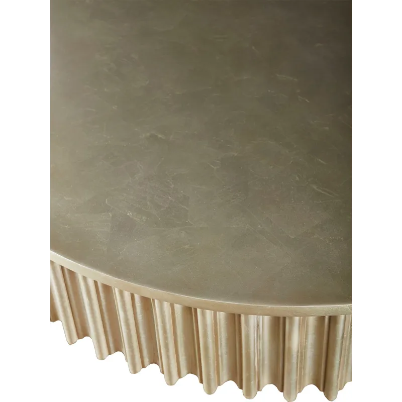 As Shown: White Gold Leaf