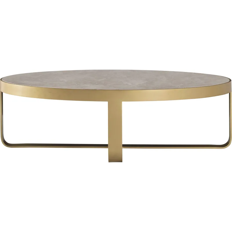 As Shown: Honed Cream Karaman top, Natural Bronze base