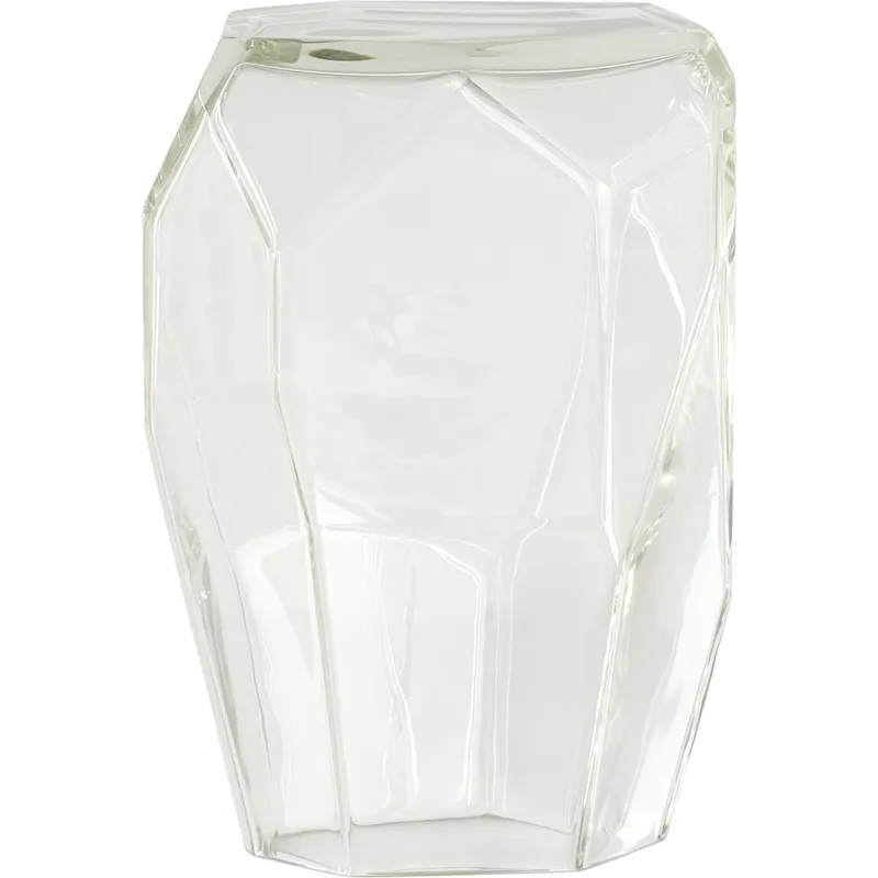 As Shown: Transparent Murano glass