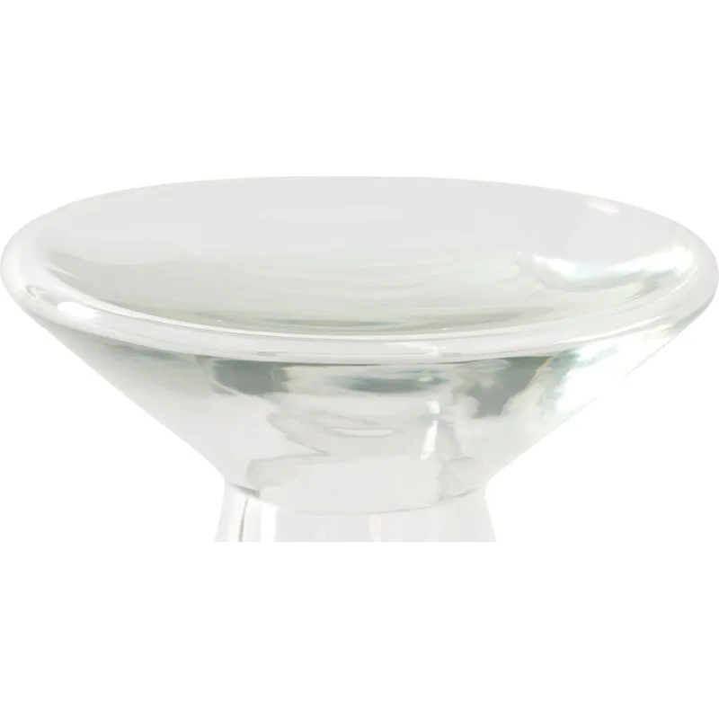 As Shown: Transparent Murano glass
