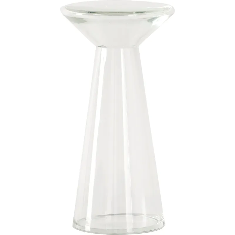 As Shown: Transparent Murano glass