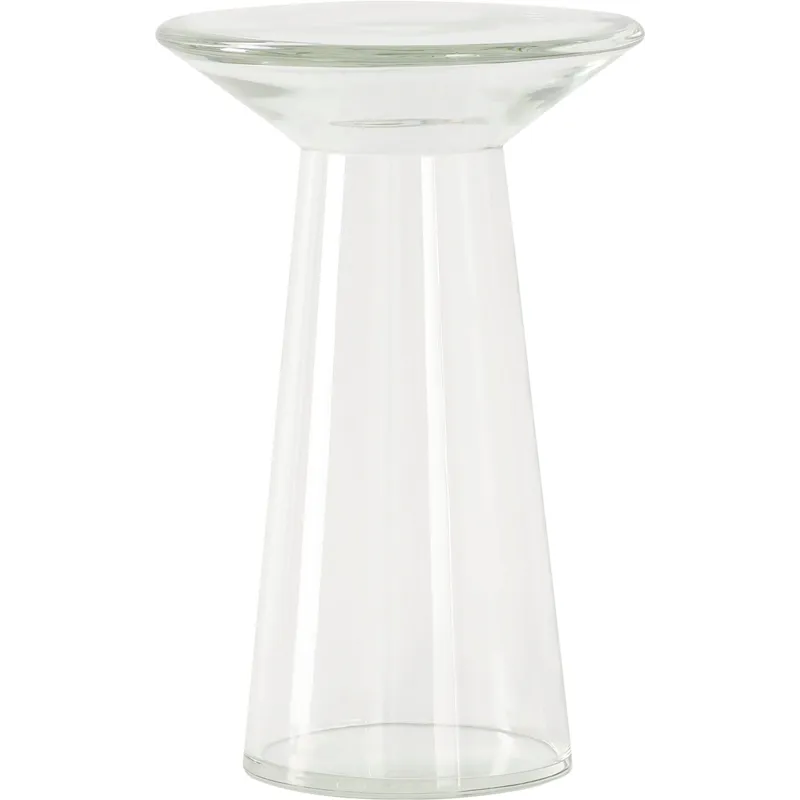 As Shown: Transparent Murano glass