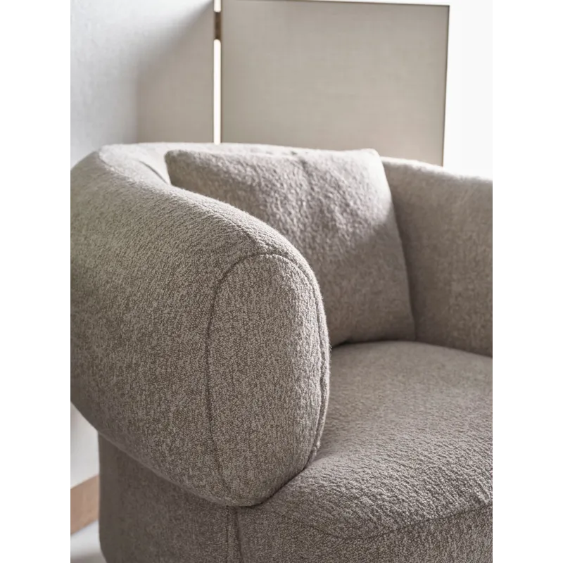 As Shown: fabric 22-111, Nougat finish