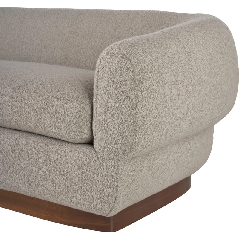 As Shown: fabric 22-111, Nougat finish