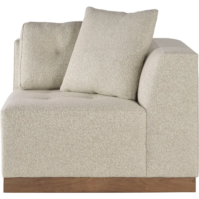 As Shown: fabric 22-110, Almond finish
