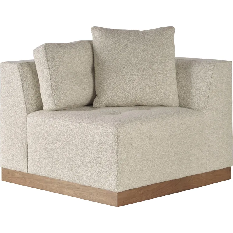 As Shown: fabric 22-110, Almond finish