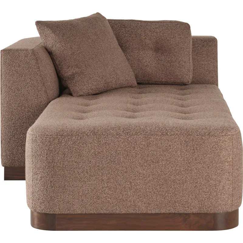 As Shown: fabric 22-115 (no longer available), Nougat finish